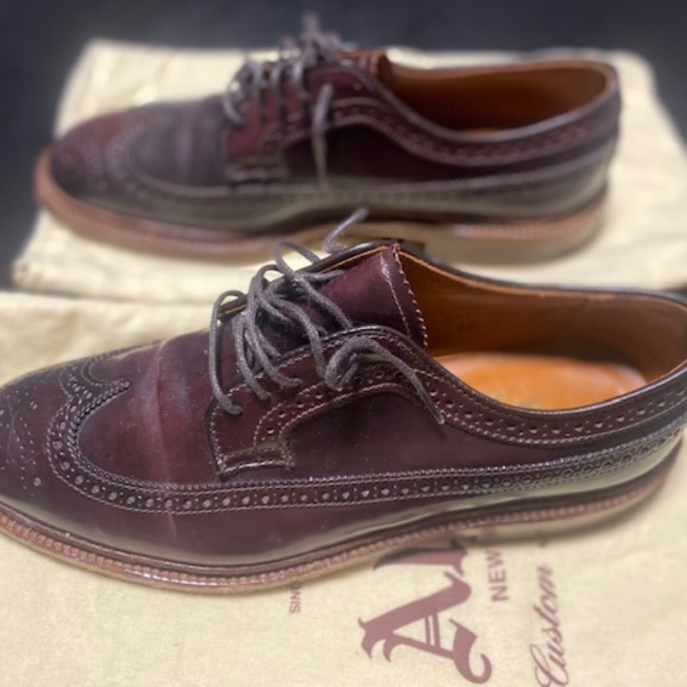 Long Wing Blucher Color 8 Shell Cordovan 975